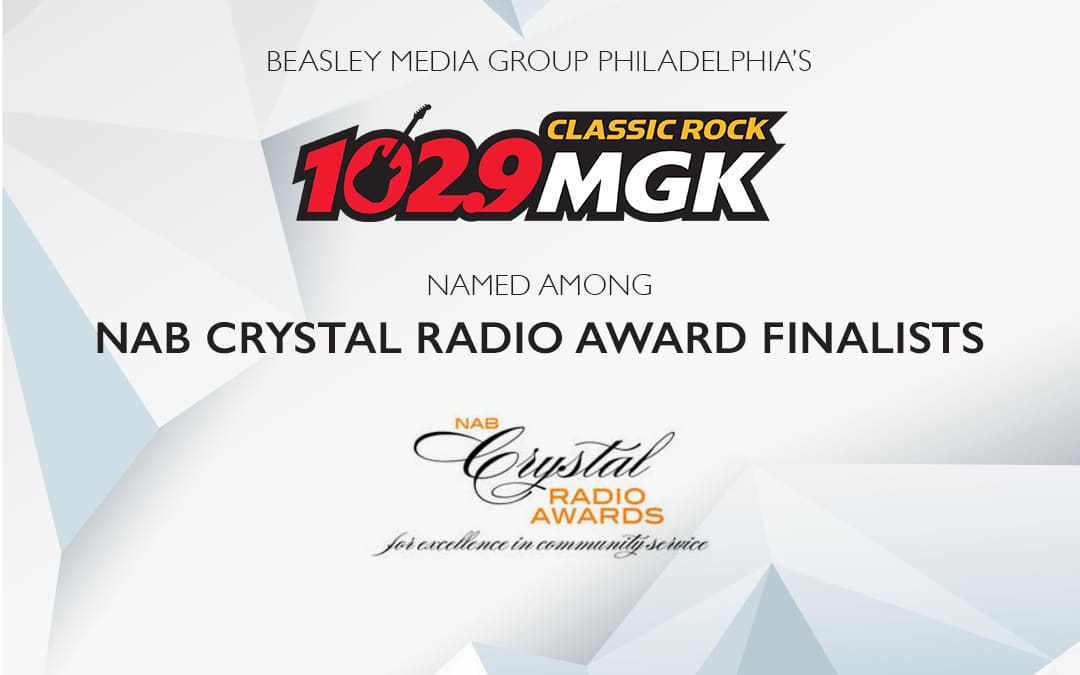 WMGK-FM Named Among NAB Crystal Radio Award Finalists