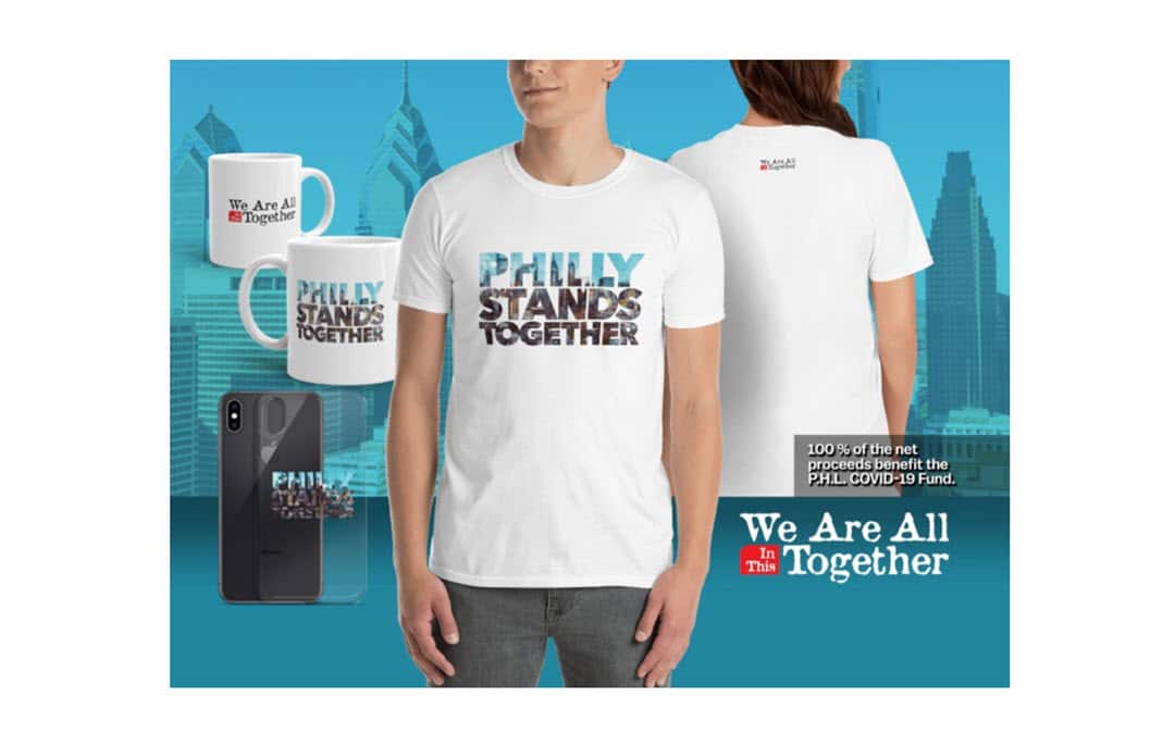 Beasley Media Group Unveils Philly Stands Together T-Shirt to Benefit PHL COVID-19 FUND