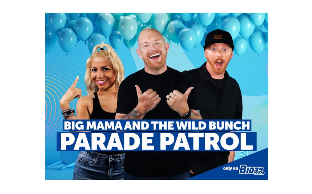B103.9’s Big Mama and the Wild Bunch Hits the Streets with Parade Patrol in Ft. Myers