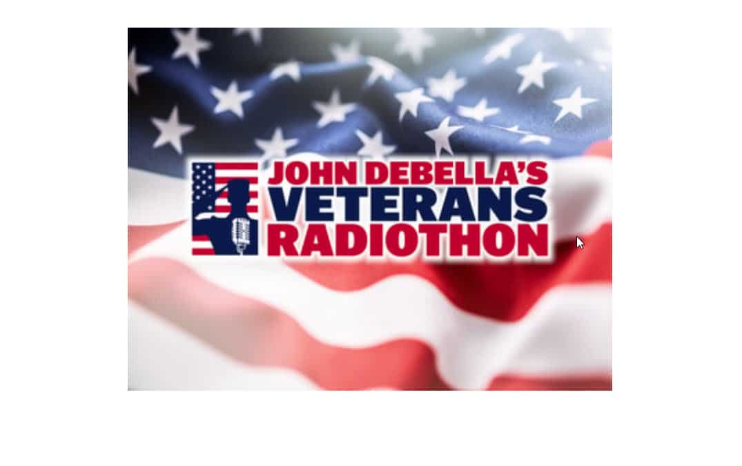 102.9 WMGK Presents the 15th Annual John DeBella Veterans Radiothon