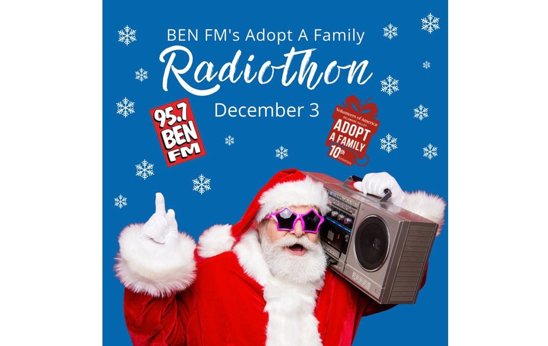 95.7 BEN FM’s Adopt A Family Radio-thon Brings Holiday Hope & Happiness to Thousands of Families in Philadelphia