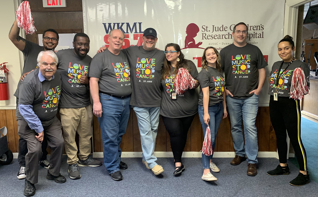 WKML-FM and Sunny 94.3 Raise Record $208,751 to Benefit St. Jude Children’s Research Hospital