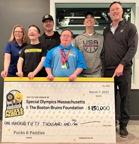 98.5 The Sports Hub and The Boston Bruins Foundation Host 4th Annual Pucks and Paddles