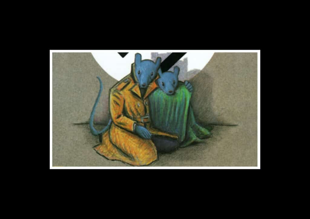 the cover of Art Spiegelman's "Maus"