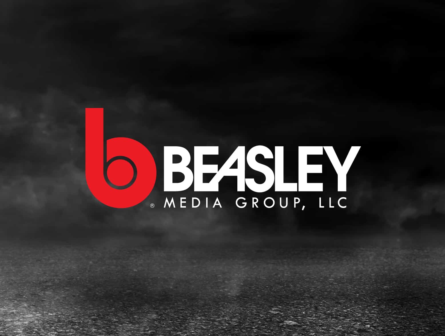 beasley logo on asphalt background