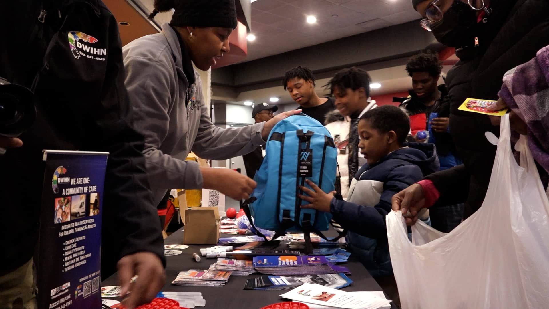 Annual Coat Giveaway in the Motor City