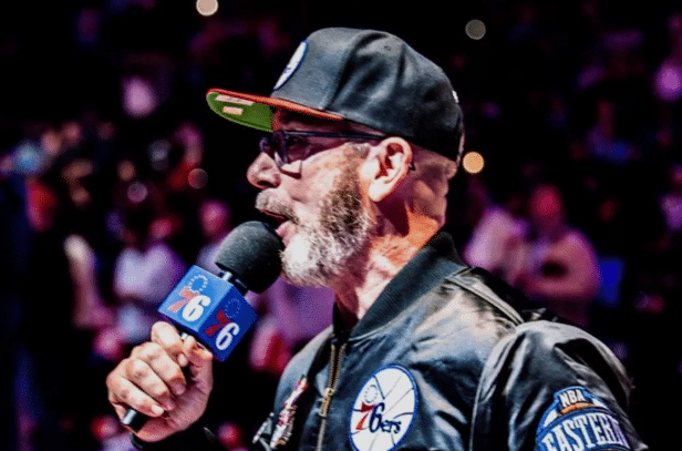 Matt Cord speaking on microphone